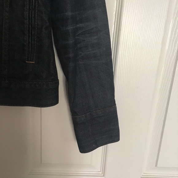 Dark denim jacket gap - Picture 3 of 5
